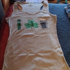 Size Medium gray Guinness Tank top. $4 items 4 for $10
